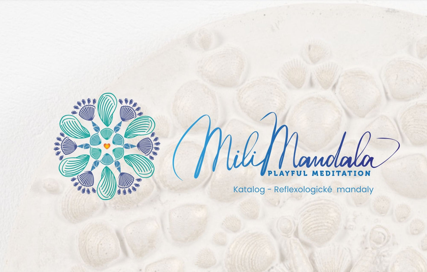 Reflexology Mandala "a massage tile" Perla de Mallorca, circle