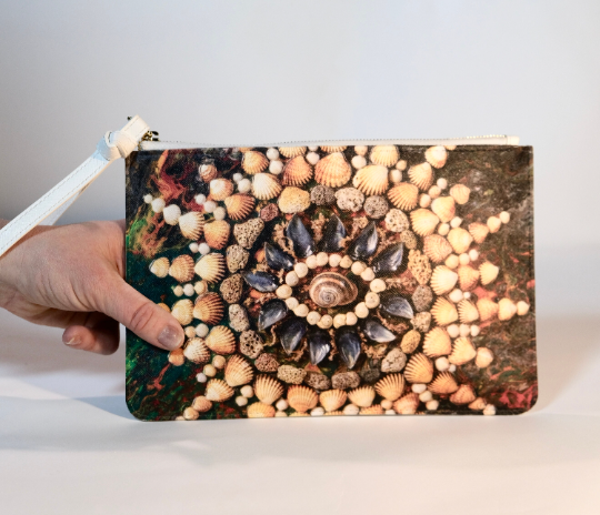 Mandala Seashells Handbag Third Eye