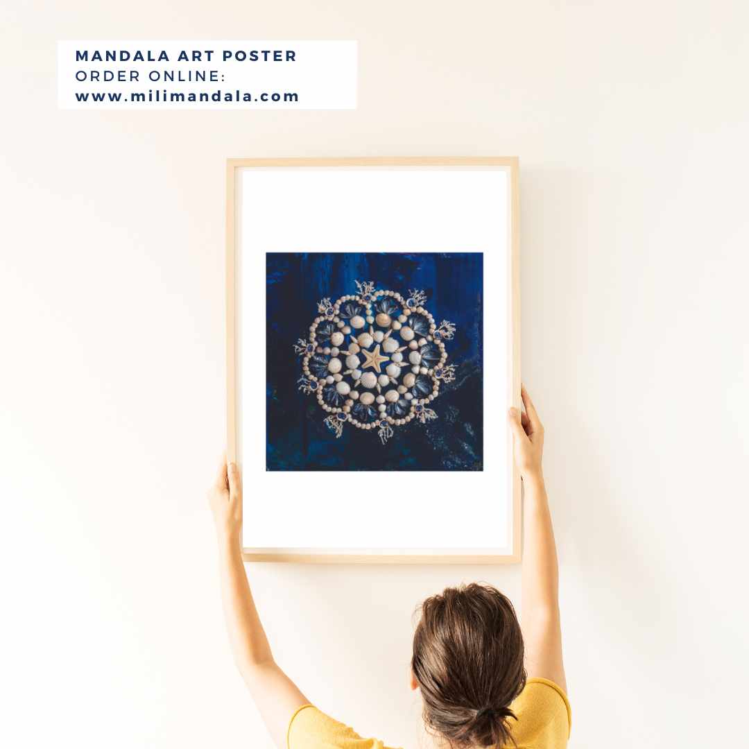 Mandala Wall Poster - Estrella de Mar
