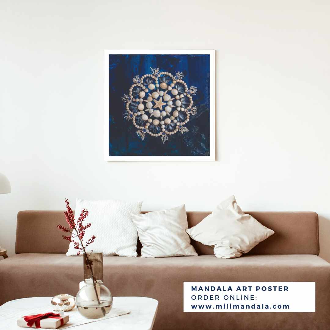 Mandala Wall Poster - Estrella de Mar