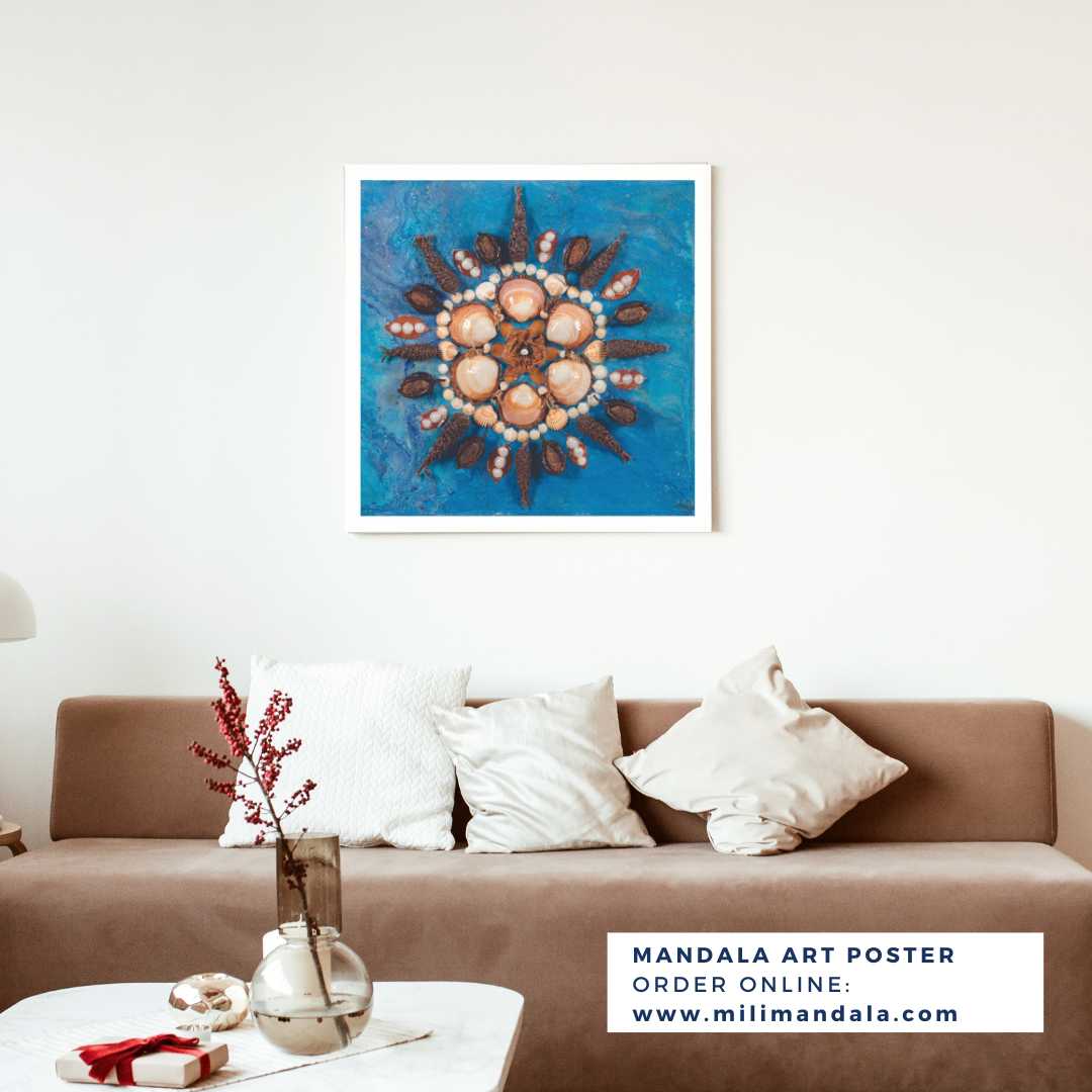 Mandala Wall Poster - Amante Superior