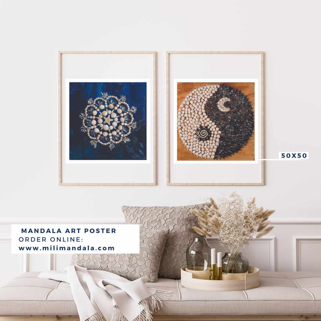 Mandala Wall Poster - Estrella de Mar