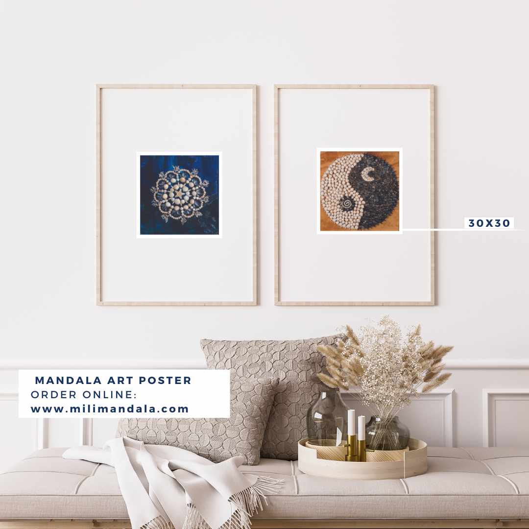 Mandala Wall Poster - Estrella de Mar