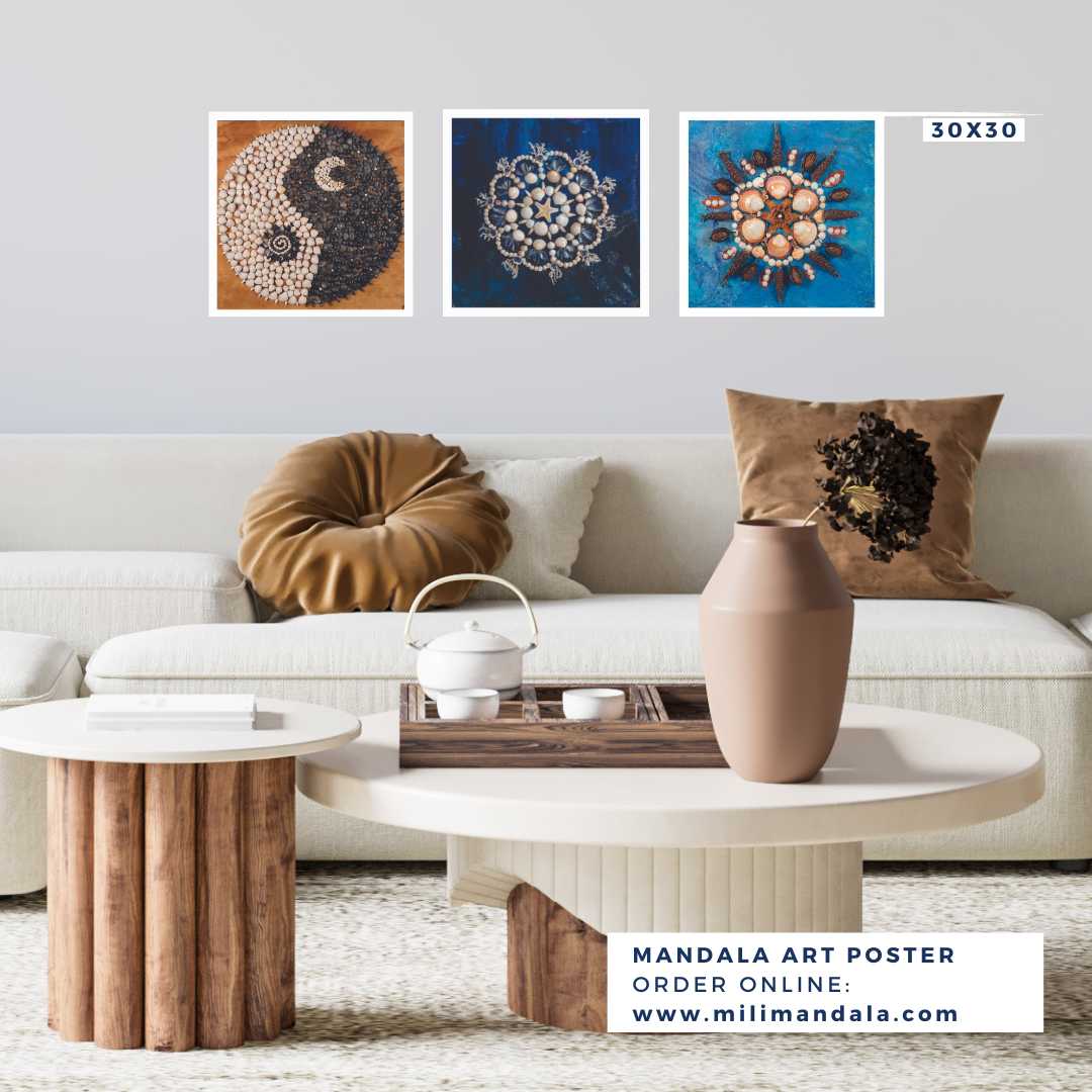 Mandala Wall Poster - Amante Superior