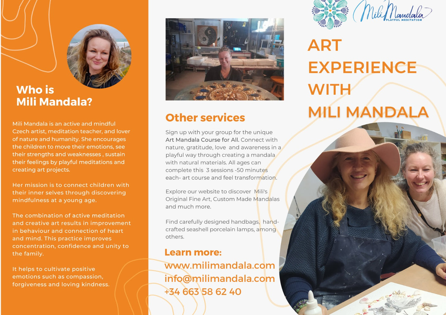 Experiencia artística con Mili Mandala
