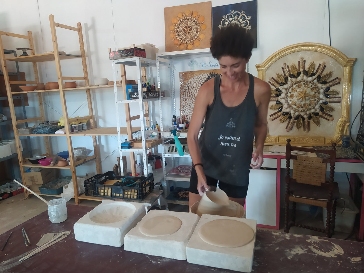 Experiencia artística con Mili Mandala