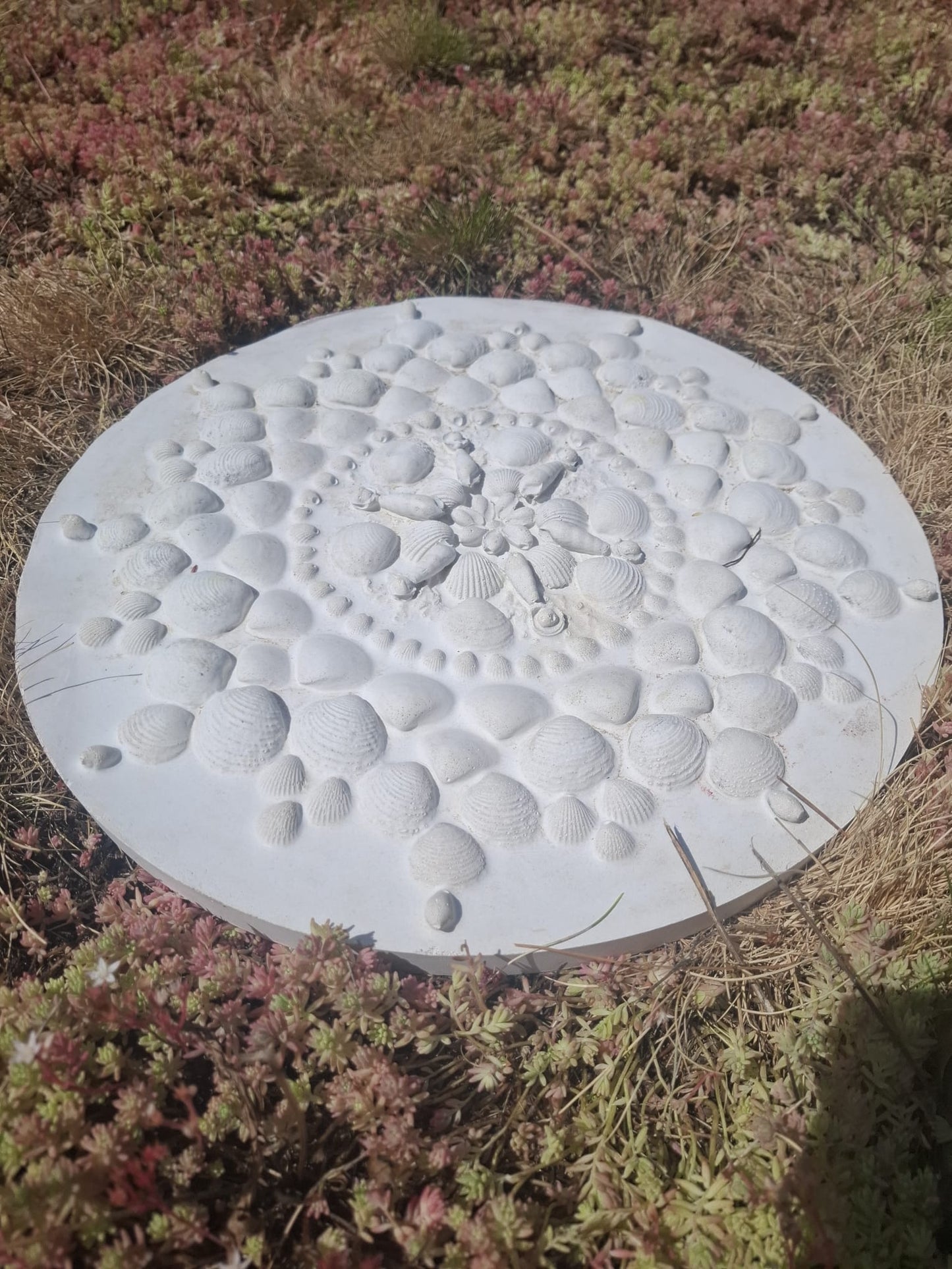 Reflexology Mandala "a massage tile" Perla de Mallorca, circle