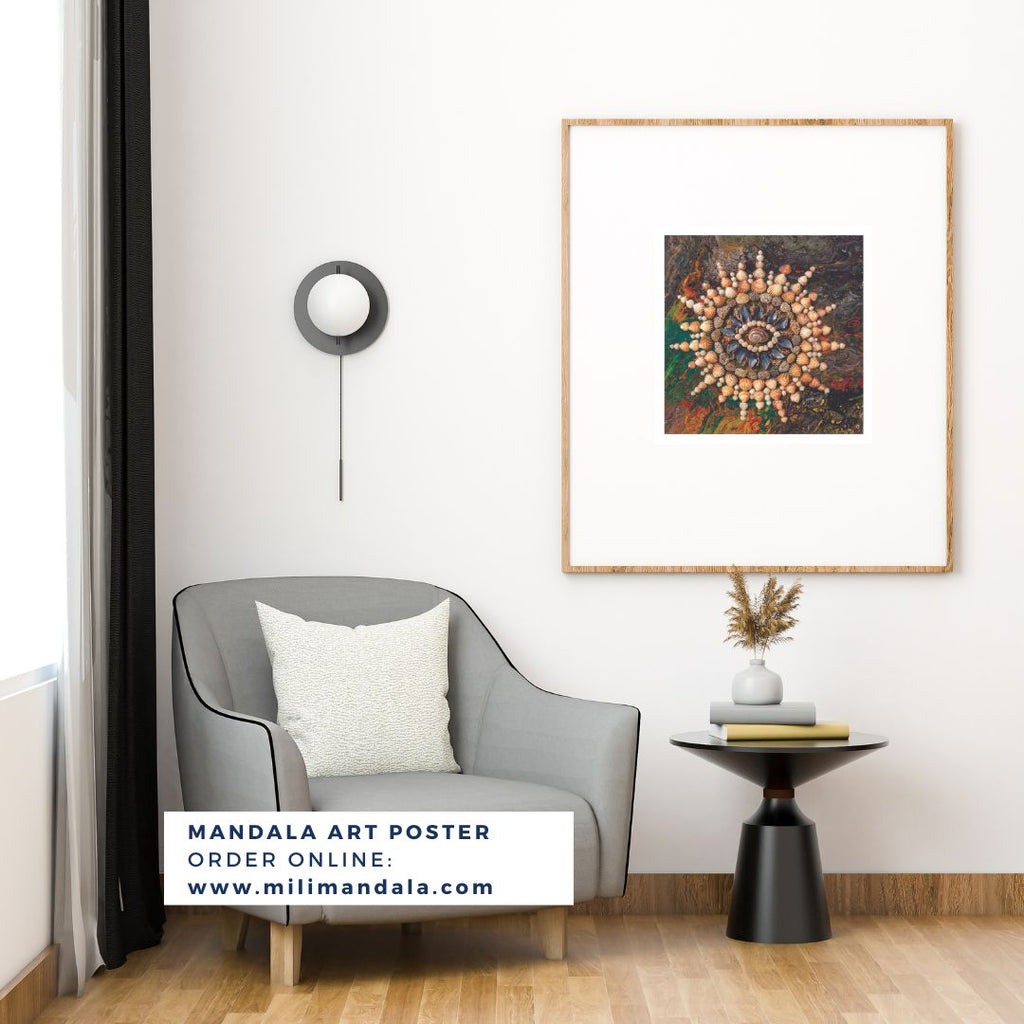 Mandala Wall Poster - Third Eye