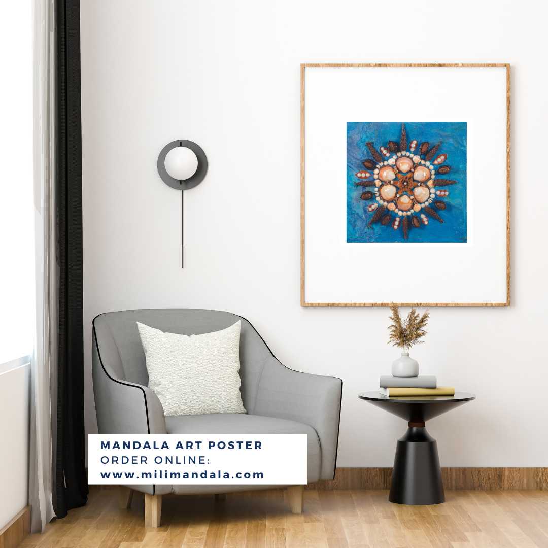 Mandala Wall Poster - Amante Superior