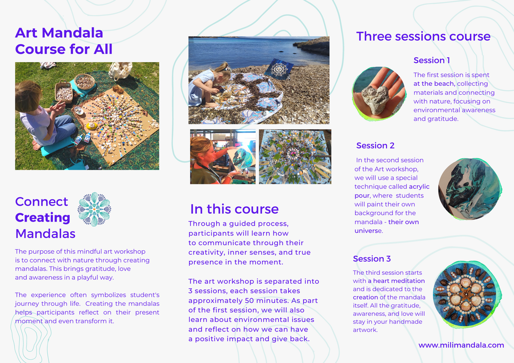 Mandala Art Course for all ( in groups)