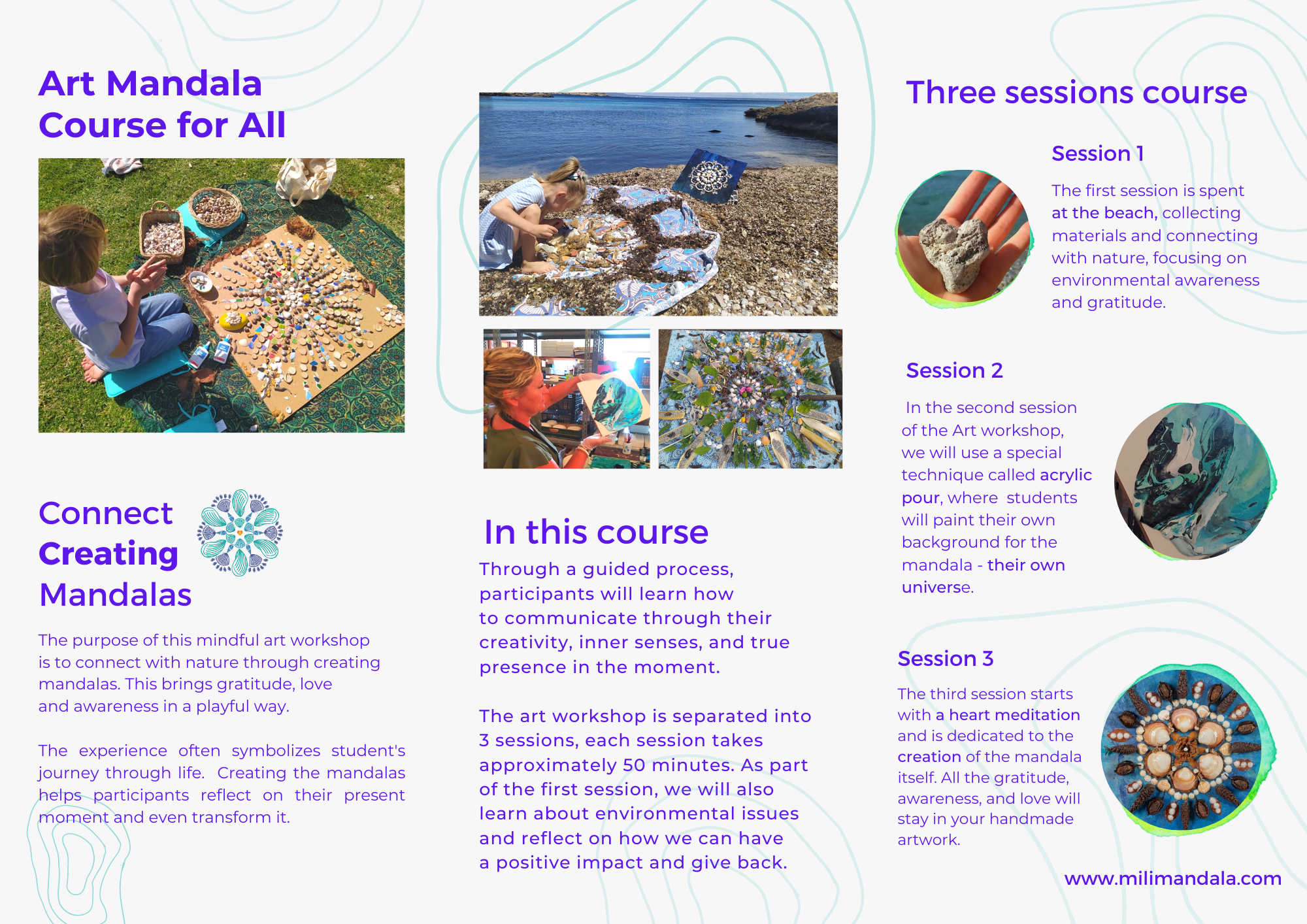 Mandala Art Course for all ( in groups)