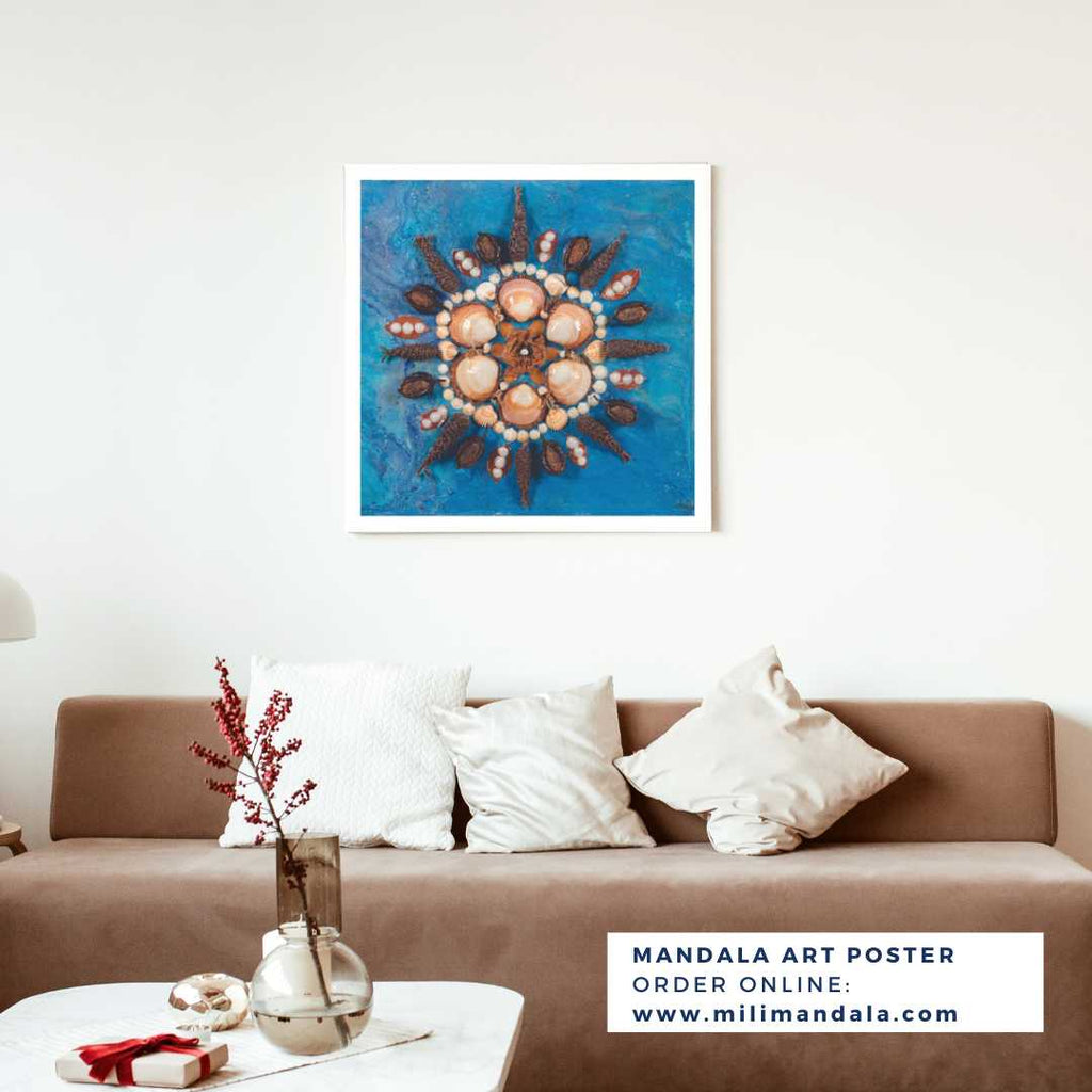 Mandala Wall Poster - Amante Superior