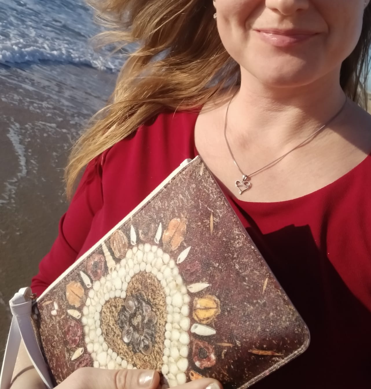 Mandala Seashells Handbag Infinite Love