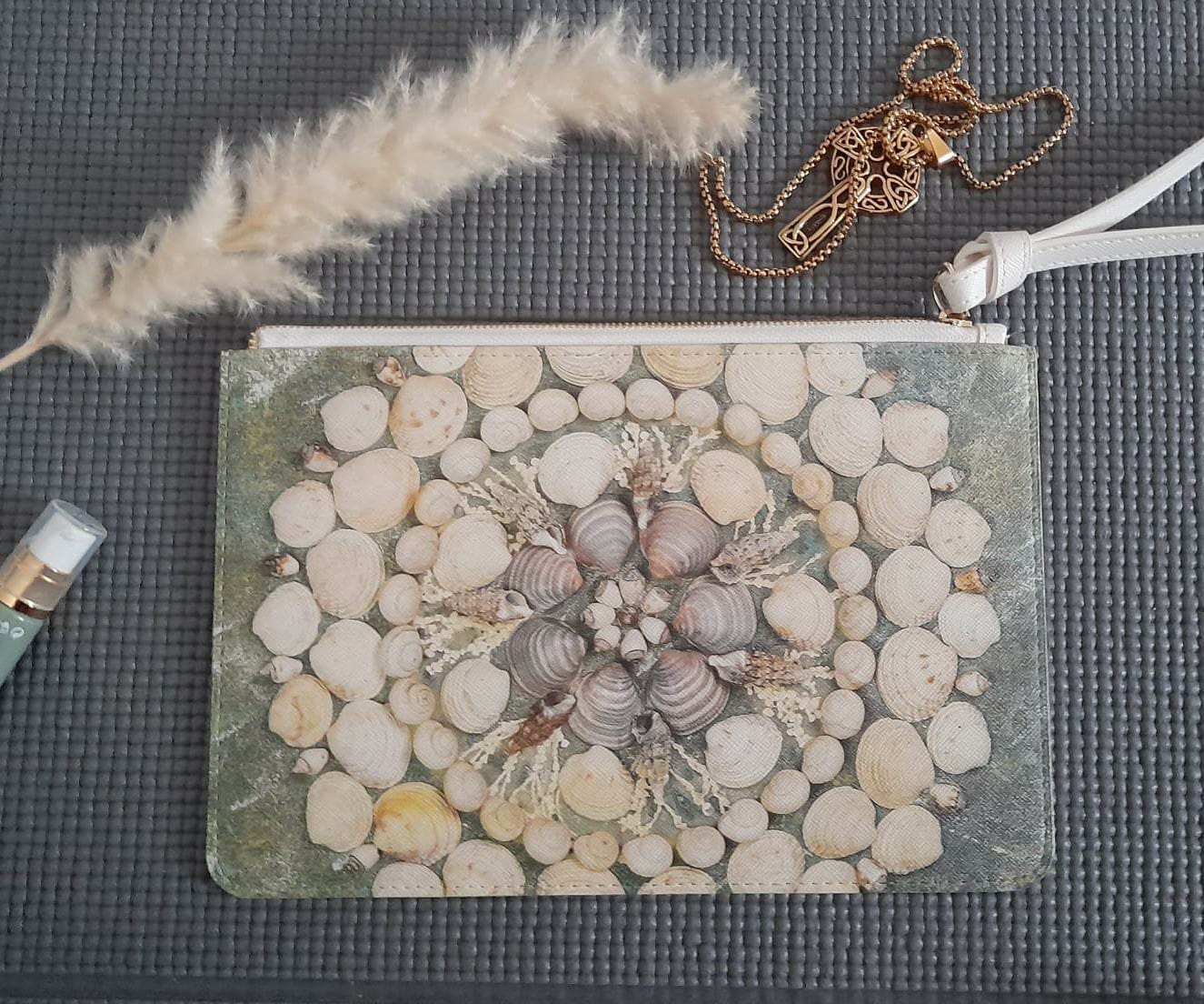 Mandala Seashells Handbag Gratitude