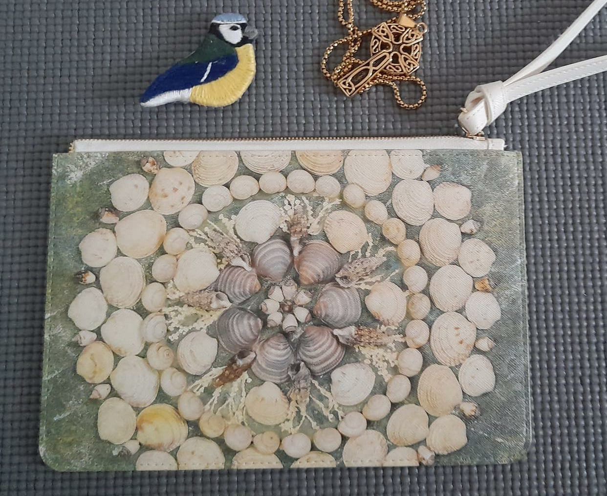 Mandala Seashells Handbag Gratitude