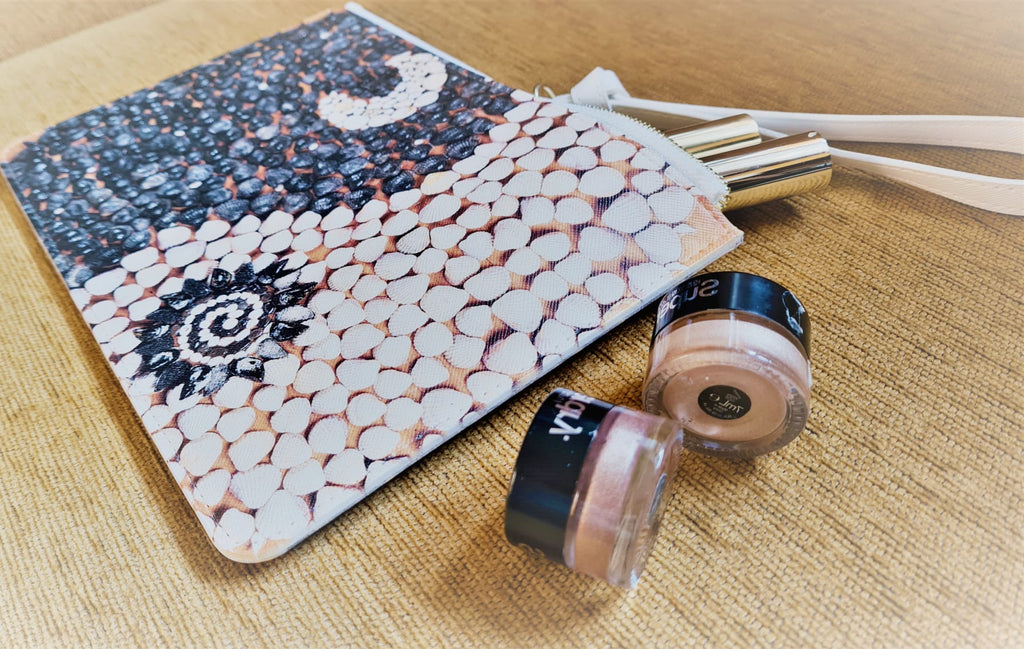 Mandala Seashells Handbag Yin & Yang