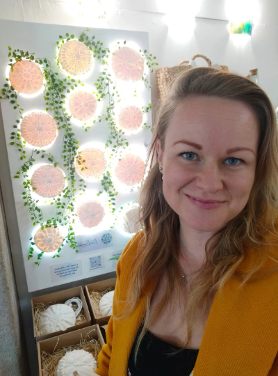 Handmade Seashells Mood Light - Eleanor