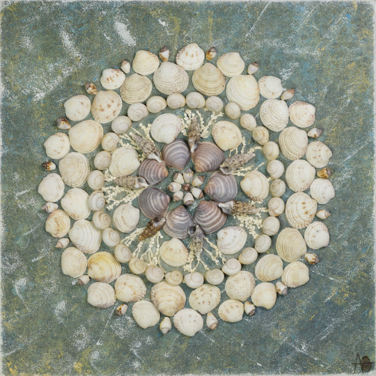 Mandala Seashells Handbag Gratitude
